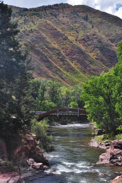 The Roaring Fork River at the Lower River Road